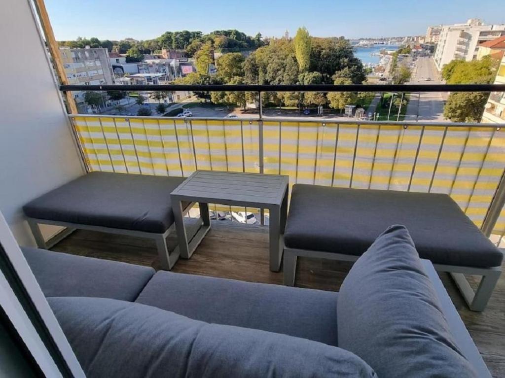 Appartement Sea View Balcony And Parking à Zadar Extérieur photo